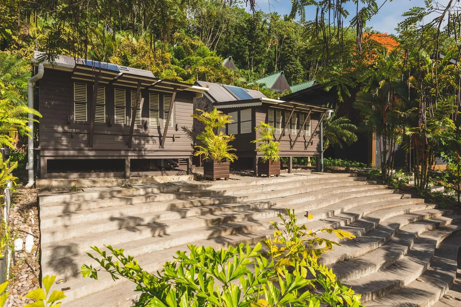 Rabot Hotel from Hotel Chocolat — Exterior, Soufriere
