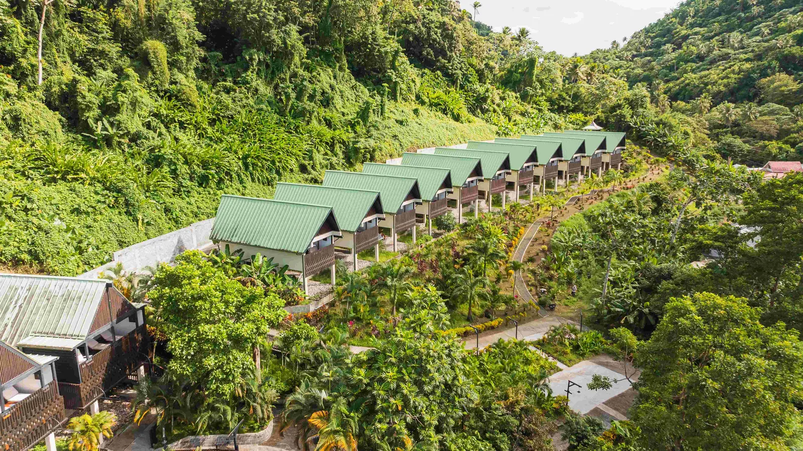 Rabot Hotel from Hotel Chocolat — Exterior, Soufriere