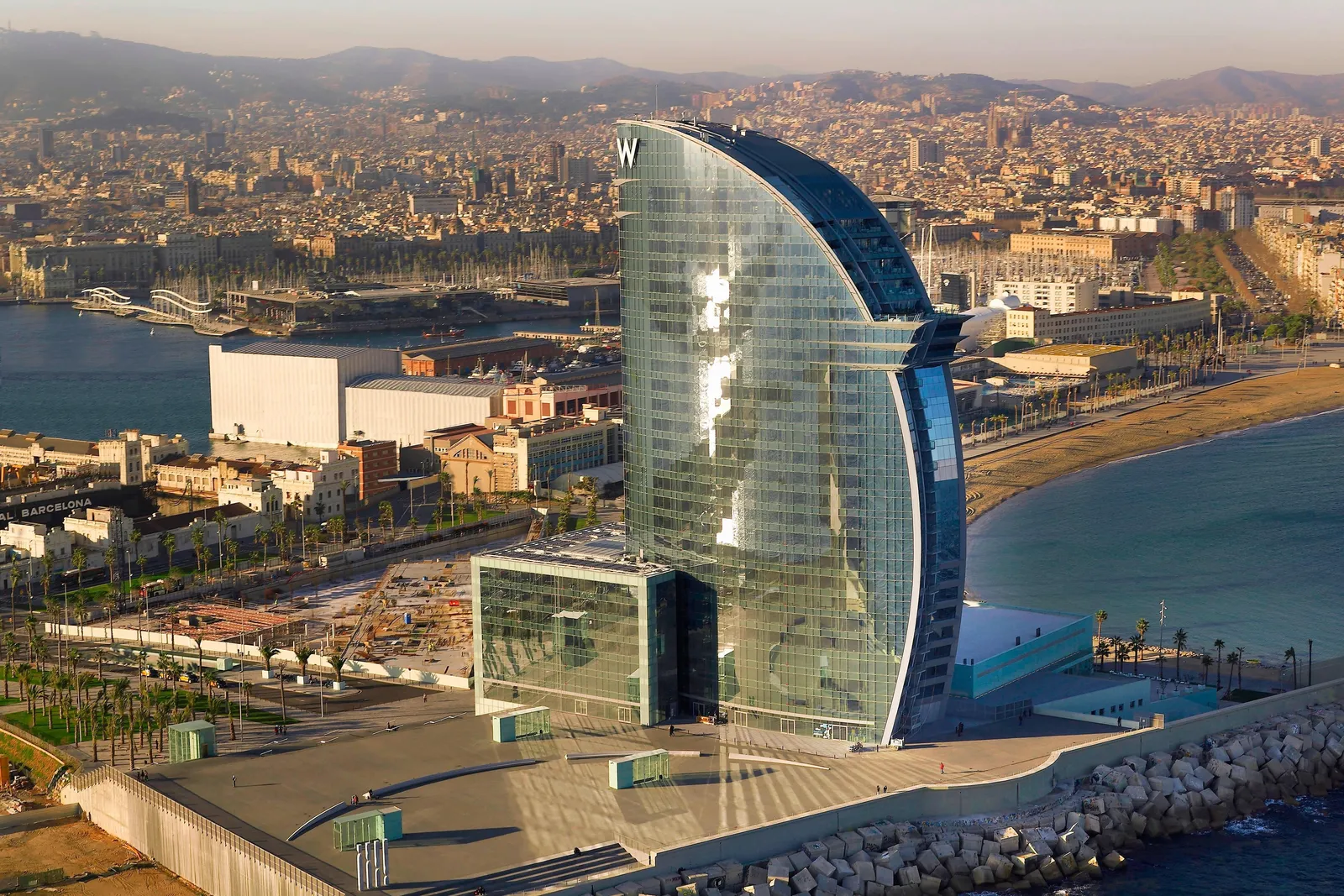 W Barcelona — Exterior, Barcelona