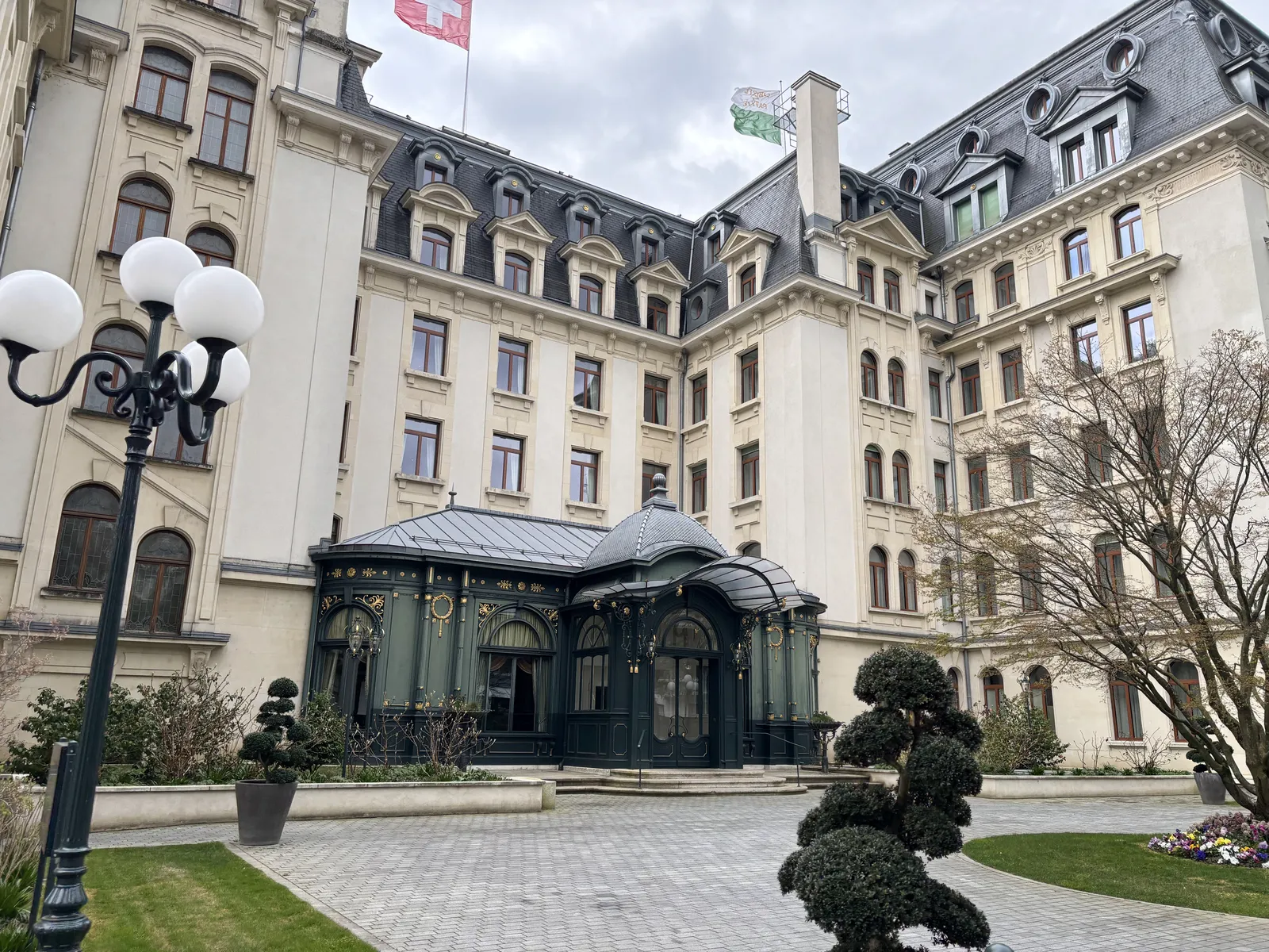 Beau-Rivage Palace Lausanne — Exterior, Lausanne