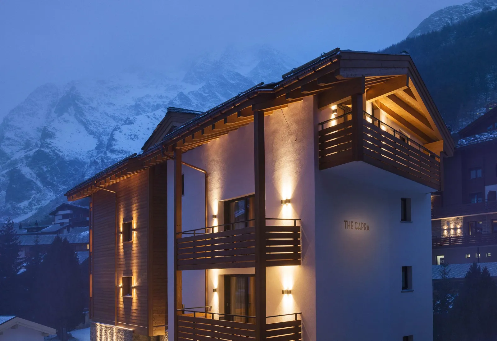 The Capra Saas-Fee — Exterior, Saas-Fee