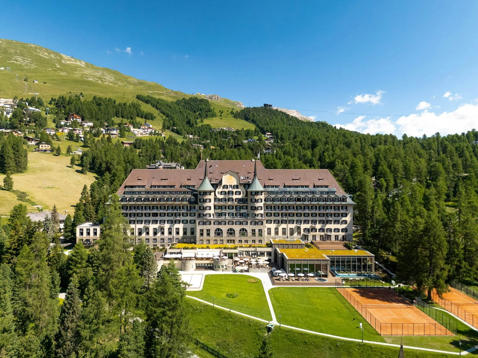 Suvretta House — Exterior, St. Moritz