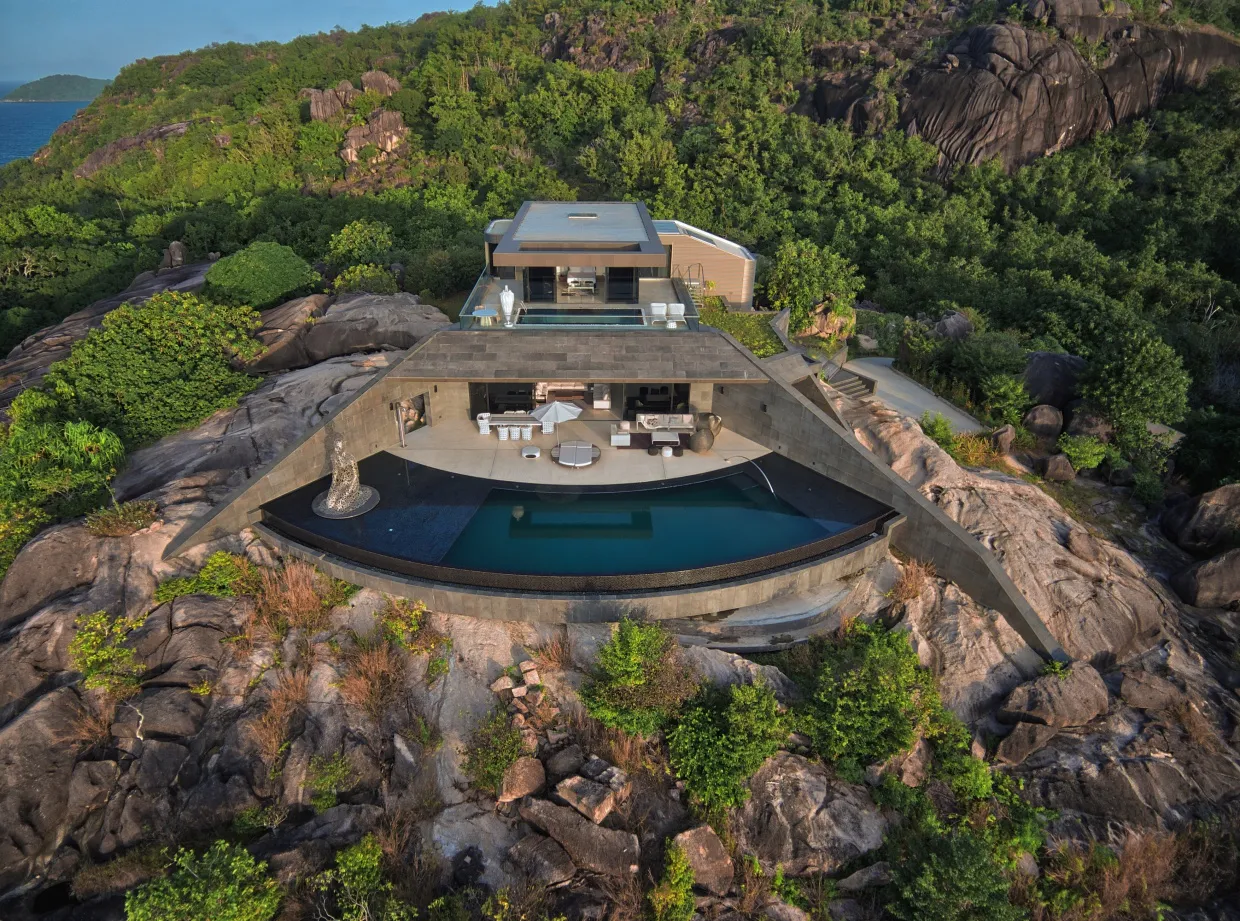 Six Senses Zil Pasyon — Exterior, Felicite
