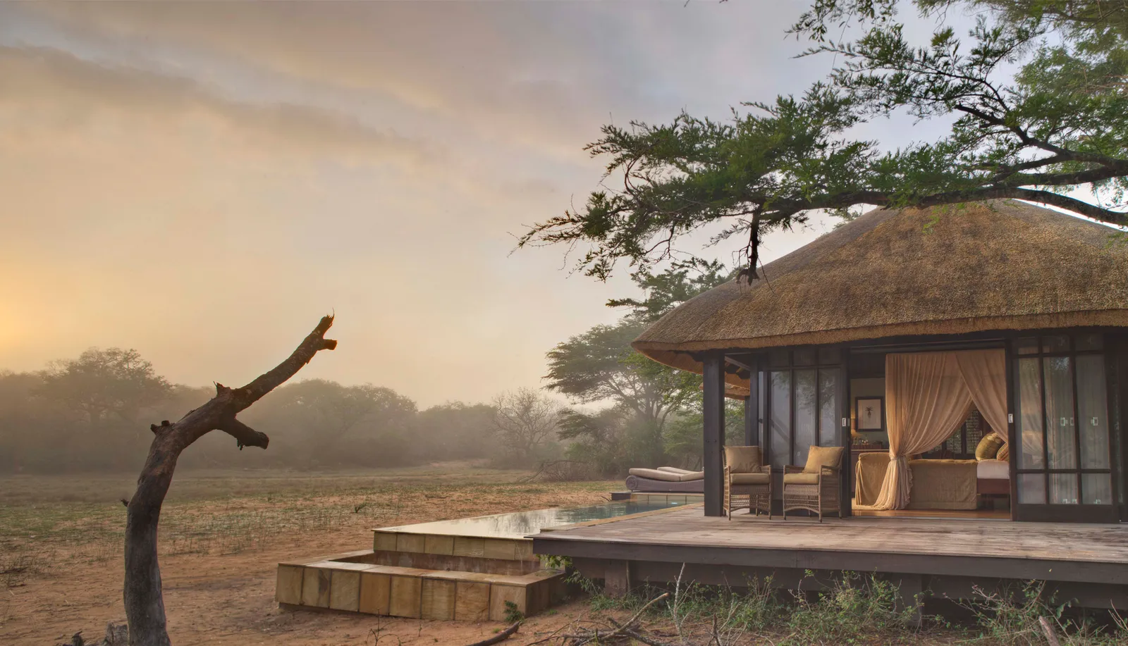Phinda Vlei Lodge — Exterior, Phinda Private Game Reserve
