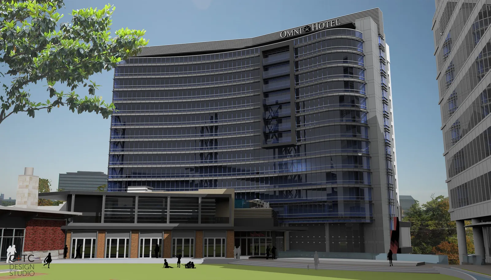 Omni Hotel at The Battery Atlanta — Exterior, Atlanta