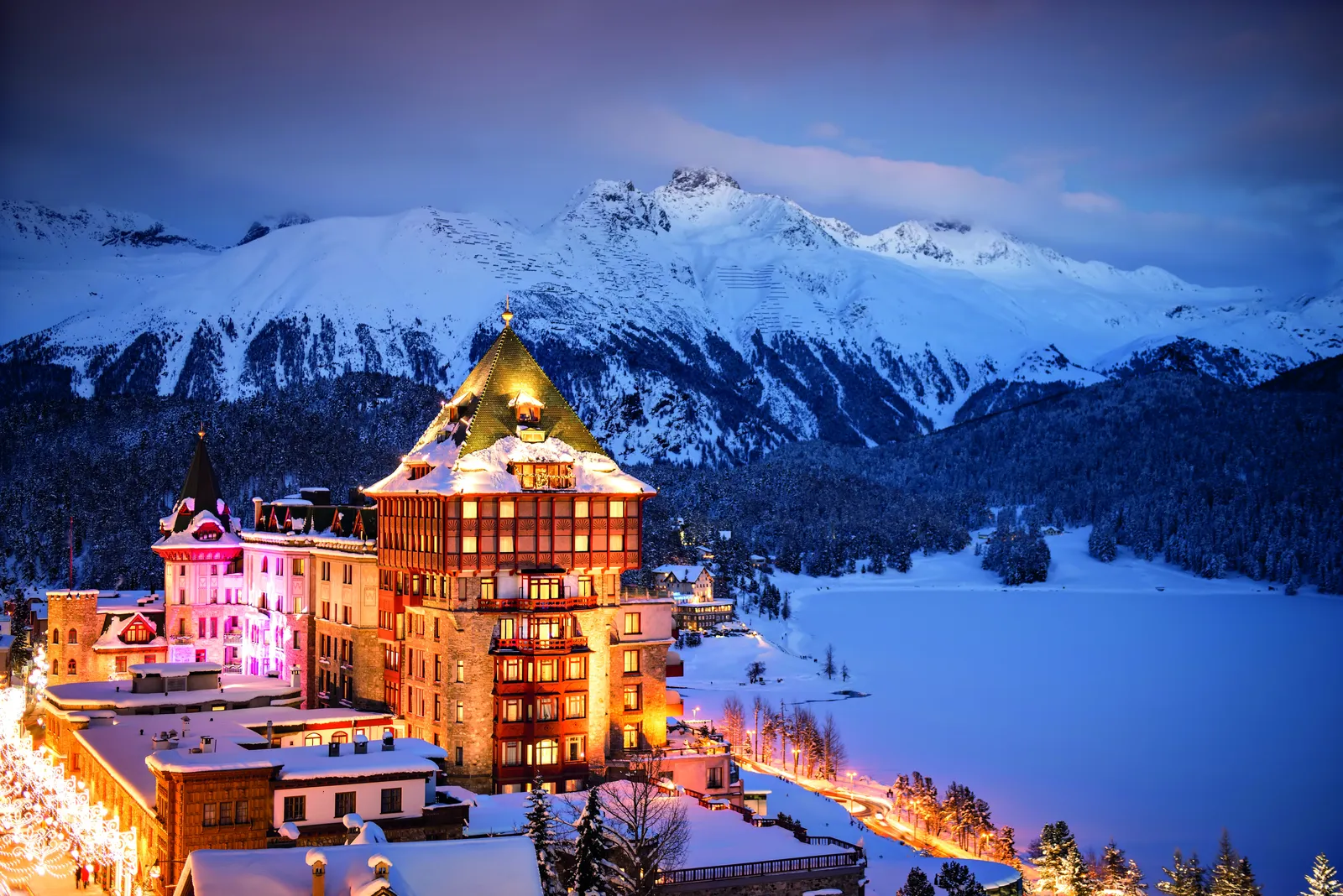 Badrutt's Palace Hotel St. Moritz — Exterior, St. Moritz