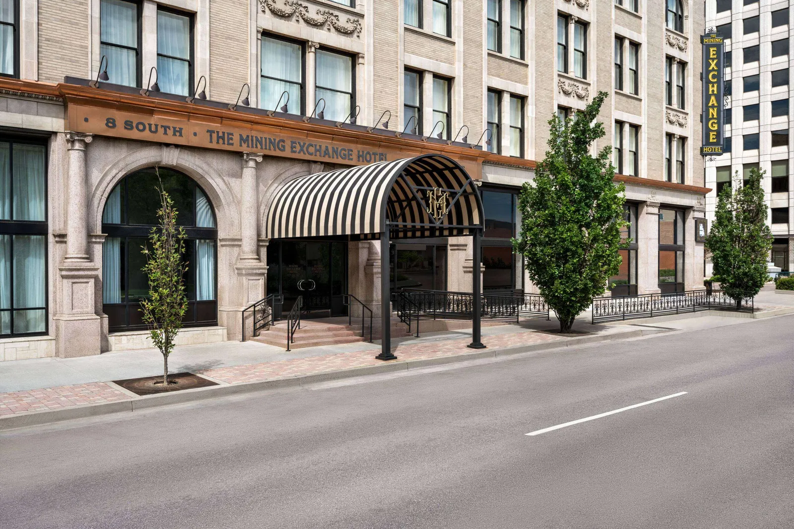 The Mining Exchange — Exterior, Colorado Springs