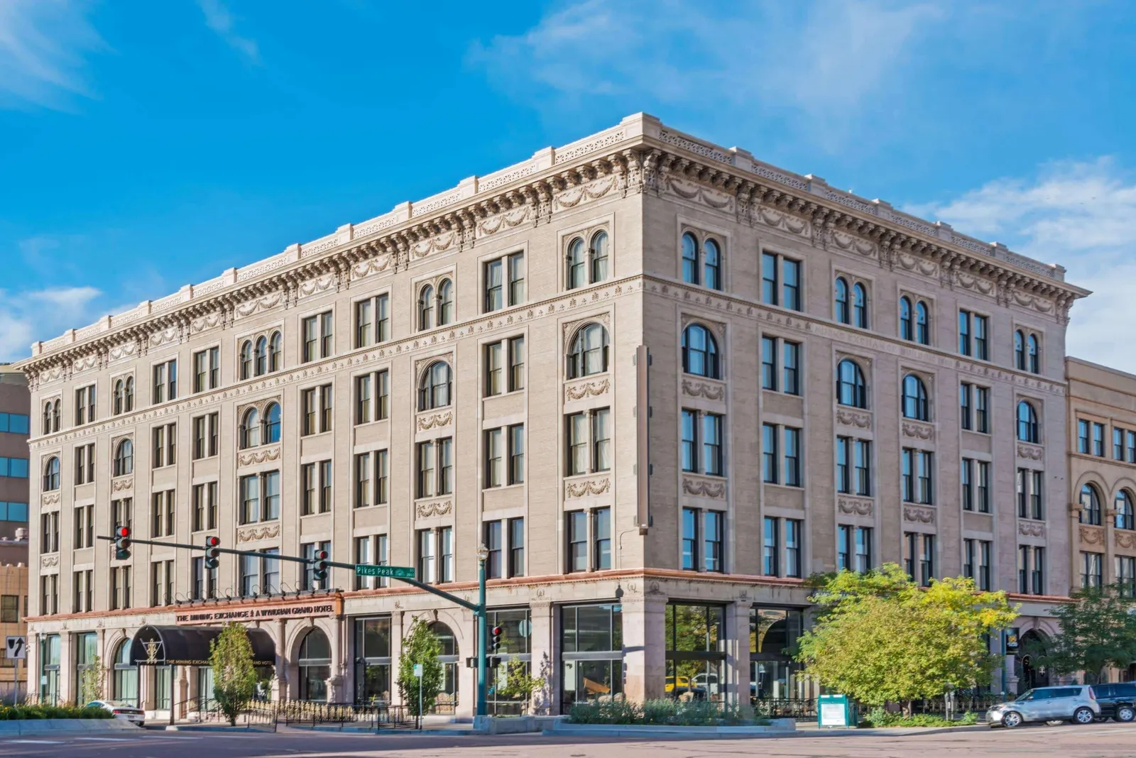 The Mining Exchange — Exterior, Colorado Springs