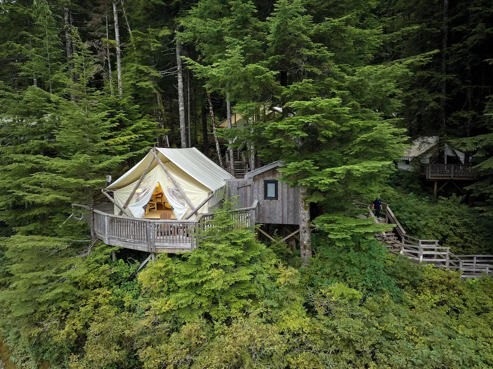 Clayoquot Wilderness Lodge — At a glance, Tofino