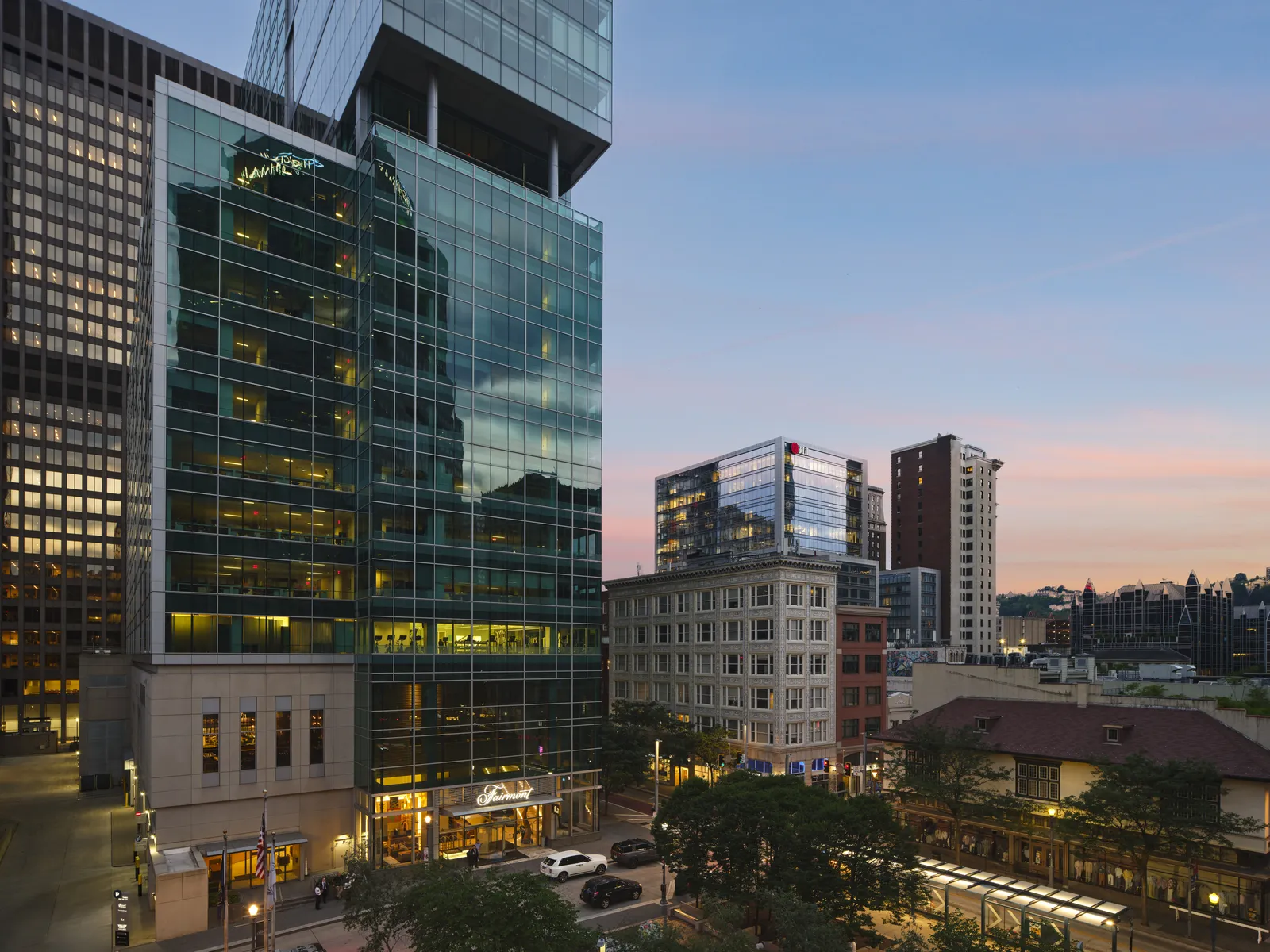 Fairmont Pittsburgh — Exterior, Pittsburgh