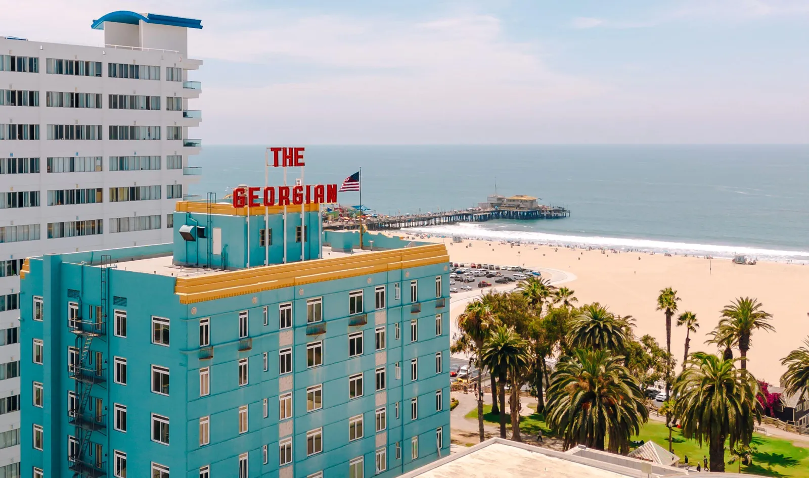 The Georgian — Exterior, Santa Monica