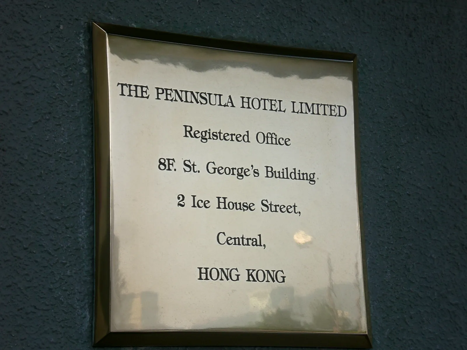 The Peninsula Hong Kong, Hong Kong