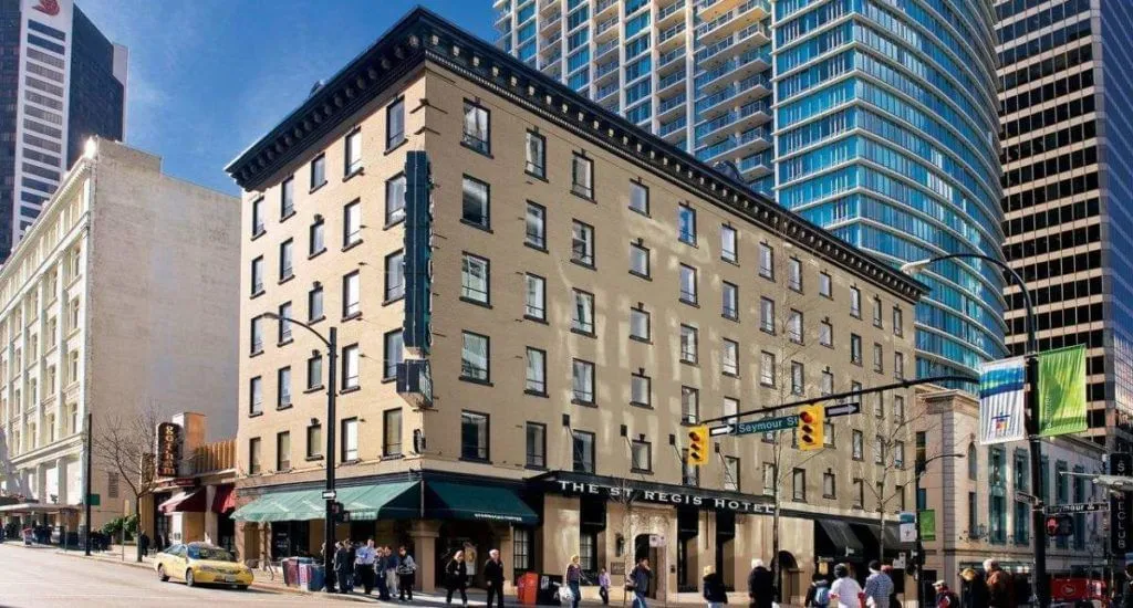 The St. Regis Hotel, Vancouver