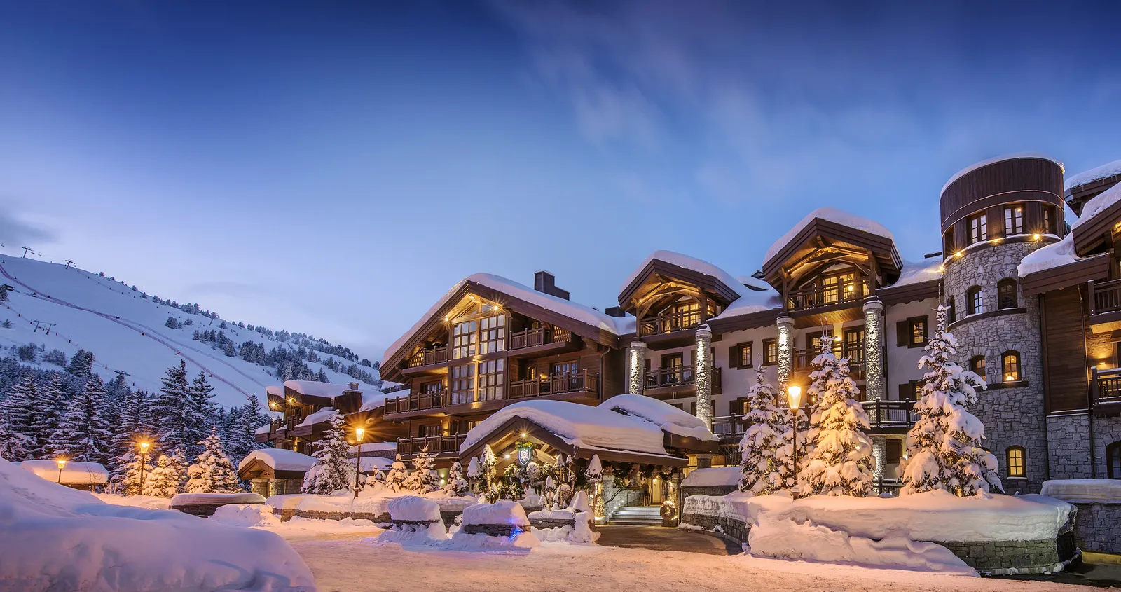 L'Apogée Courchevel — Exterior, Courchevel