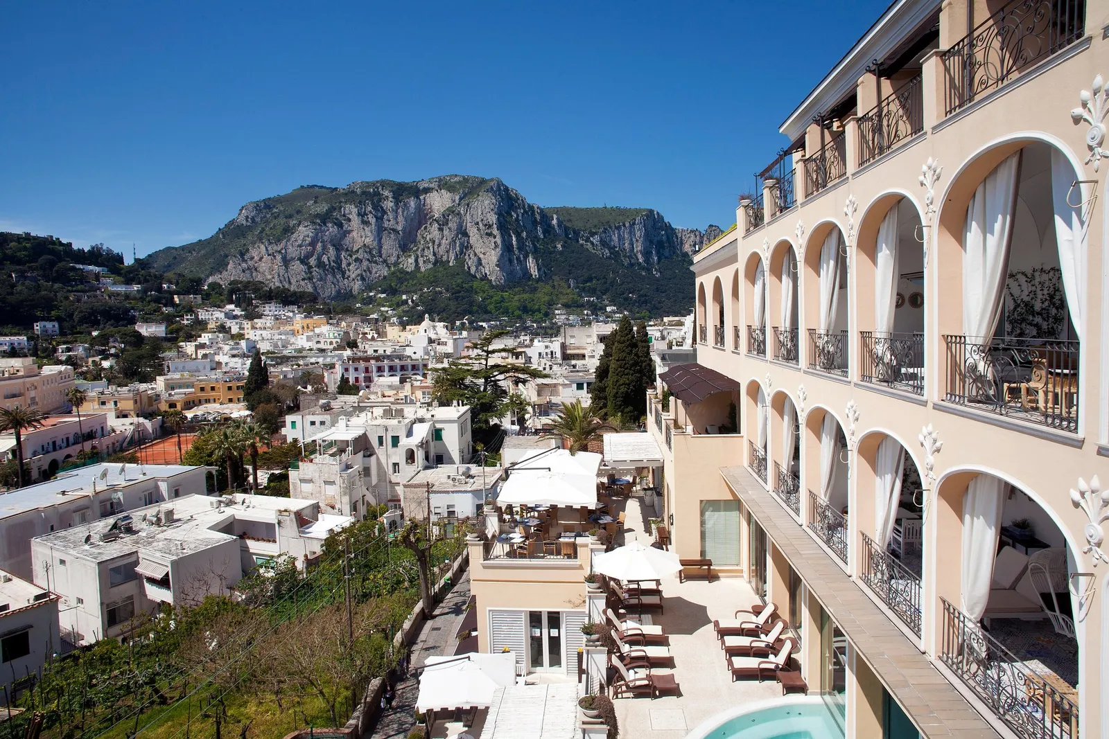 Capri Tiberio Palace — Exterior, Capri