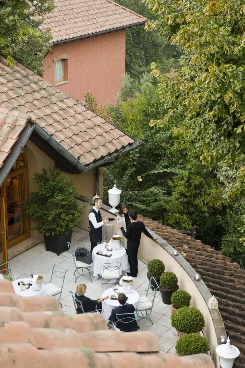 L Albereta — Exterior, Erbusco