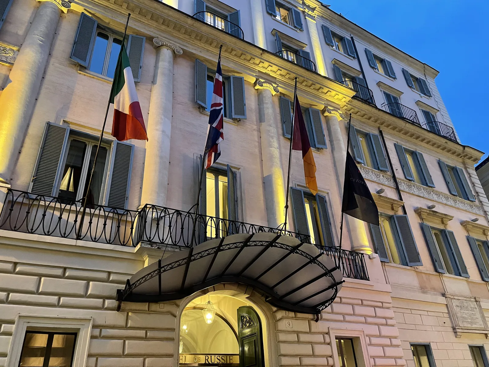 Hotel de Russie, a Rocco Forte Hotel — Exterior, Rome