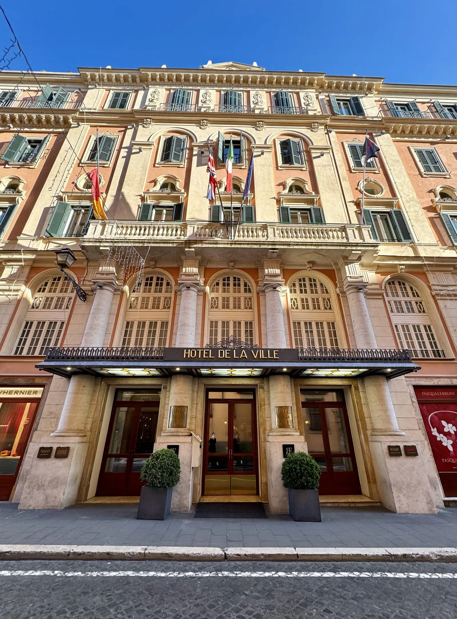 Hotel de la Ville, a Rocco Forte Hotel — Exterior, Rome
