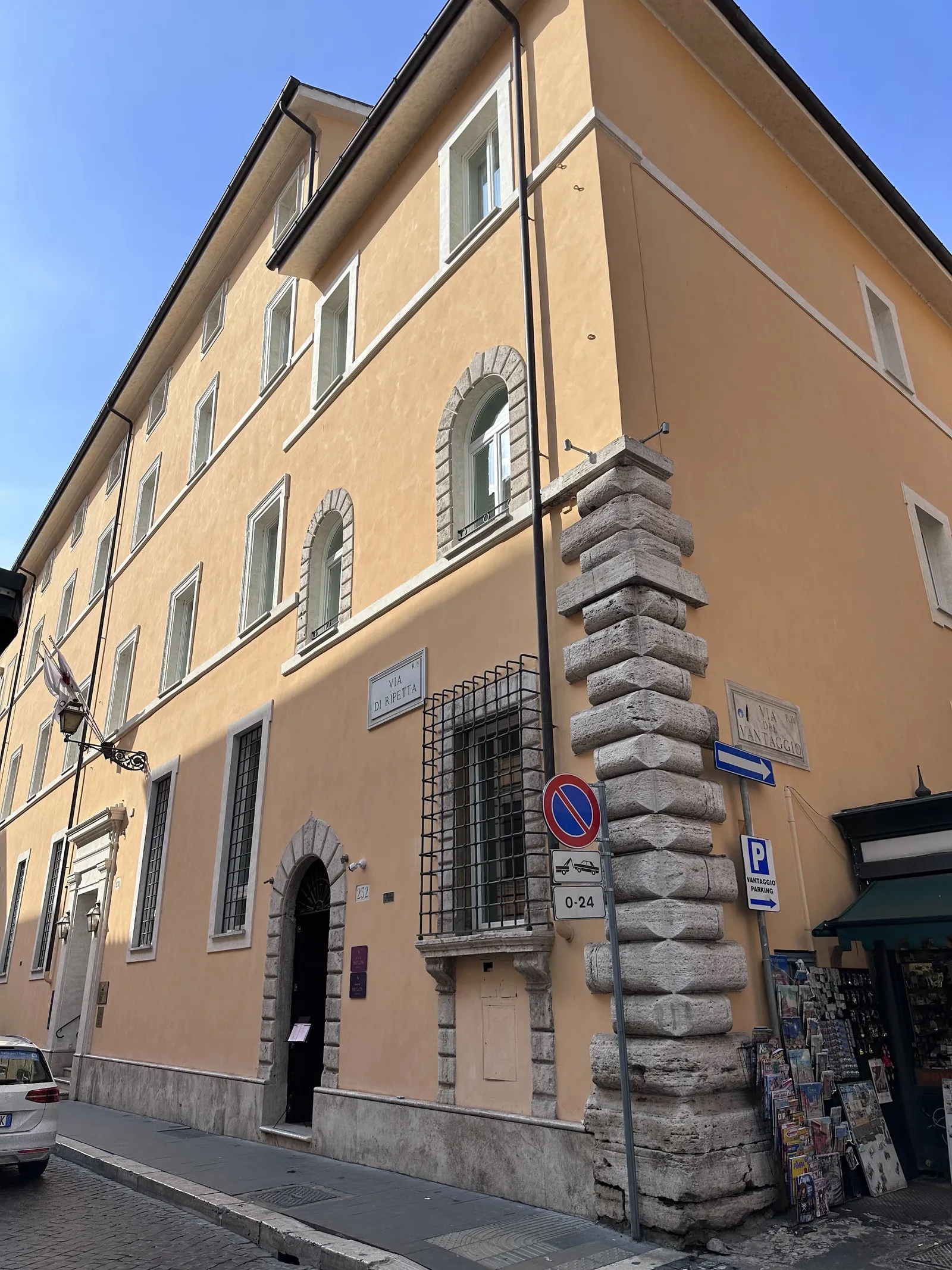 Palazzo Ripetta — Exterior, Rome