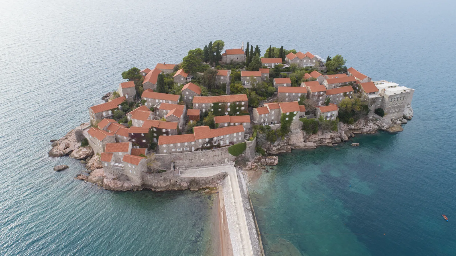 Aman Sveti Stefan — Exterior, Budva