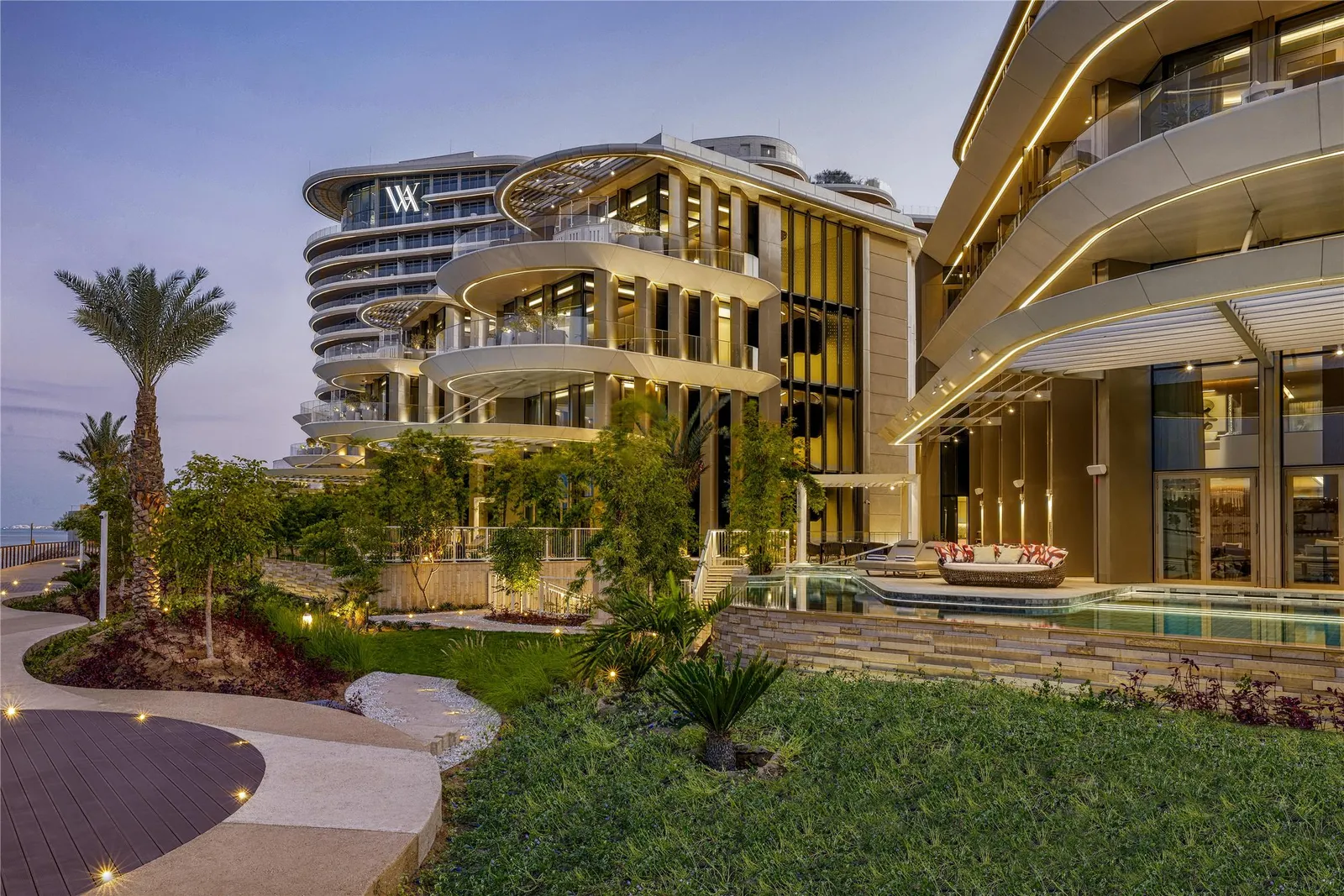 Waldorf Astoria Doha Lusail — Exterior, Lusail