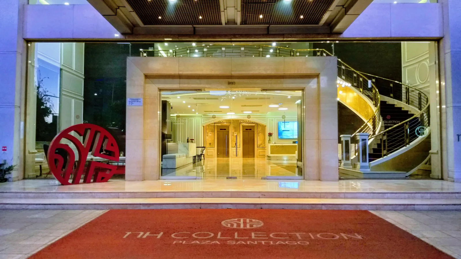NH Collection Plaza Santiago — Exterior, Santiago