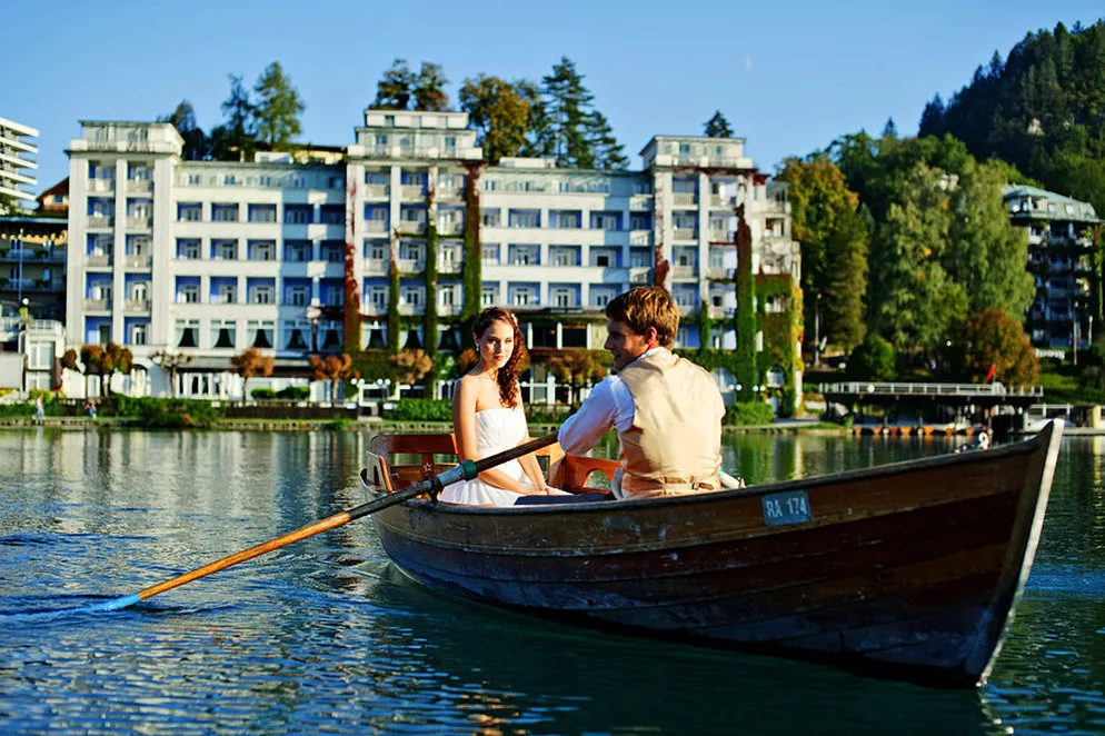 Grand Hotel Toplice — Exterior, Bled