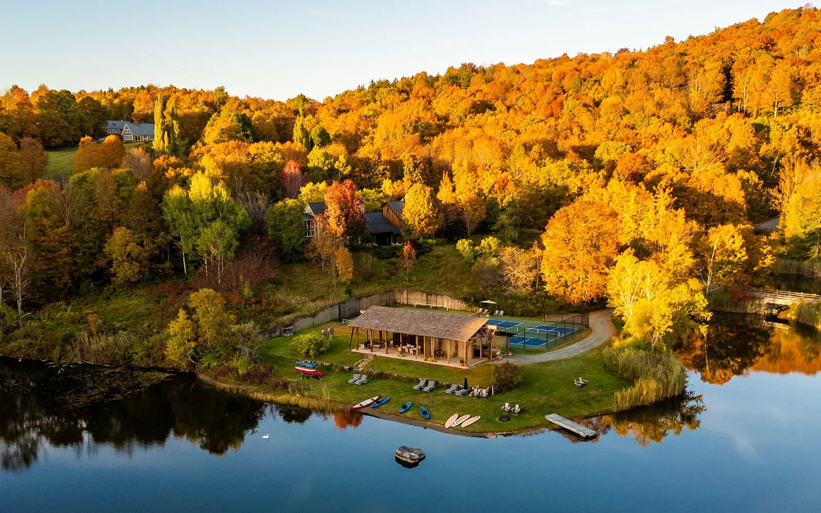 Twin Farms, Woodstock