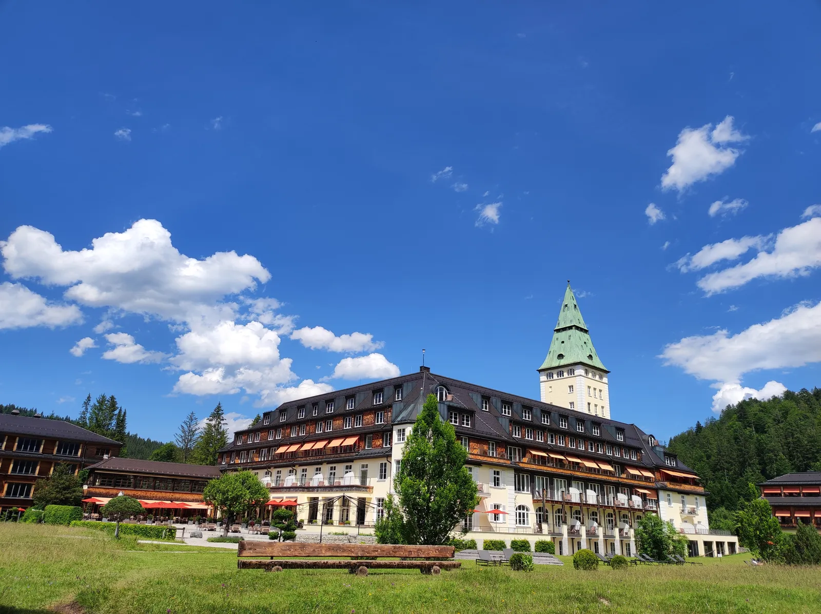 Schloss Elmau — Exterior, Krün