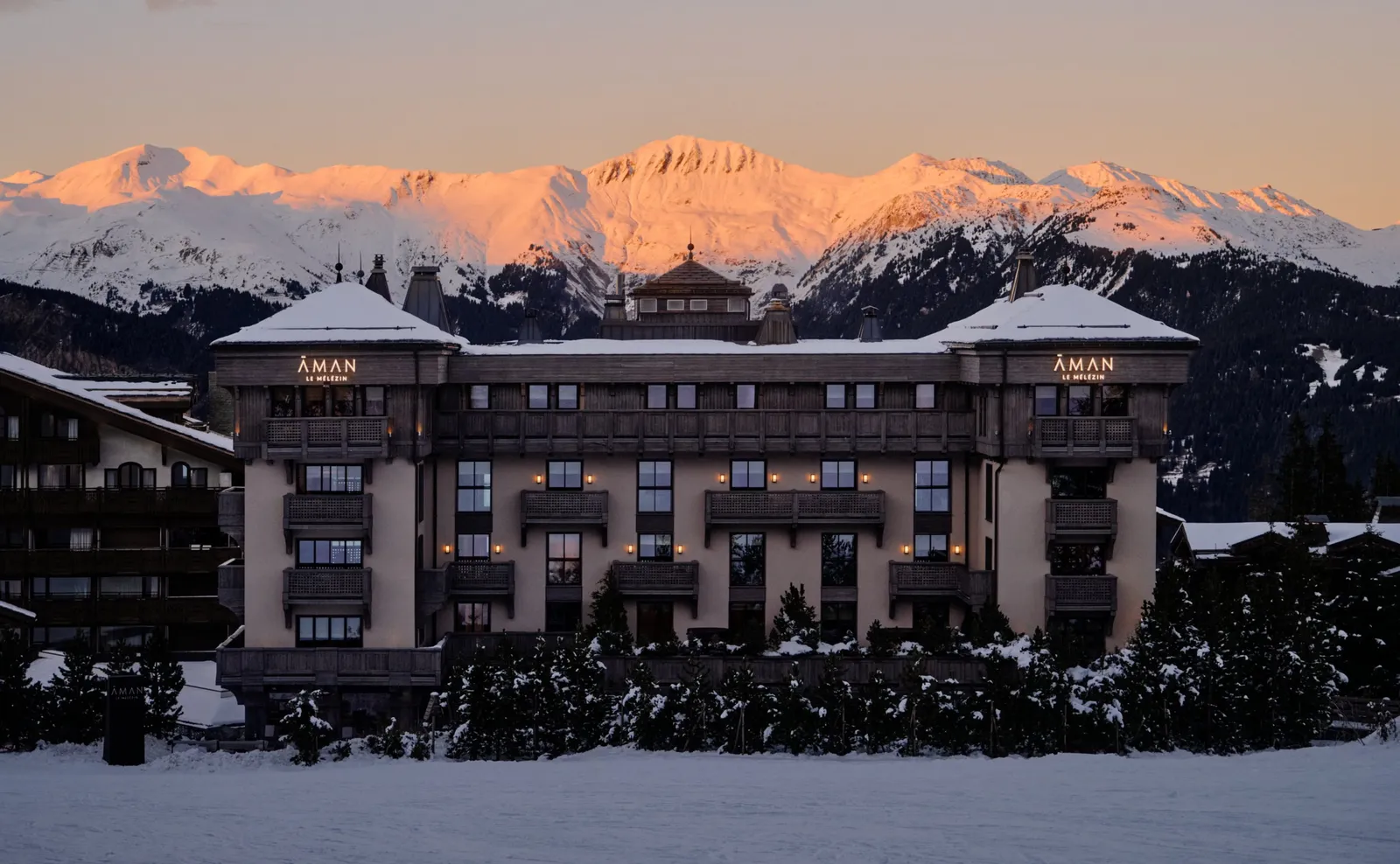 Aman Le Melezin, Courchevel