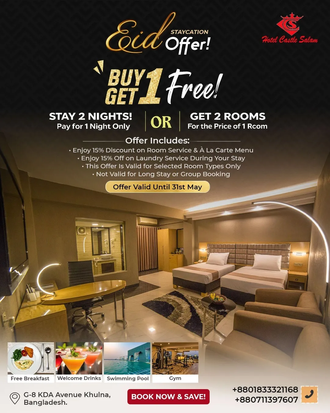 Hotel Castle Salam, Khulna