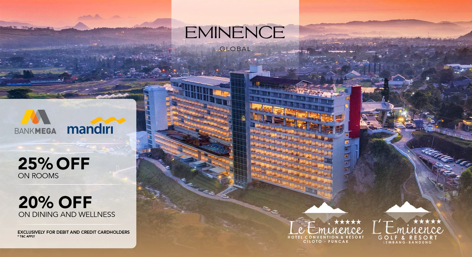 L'Eminence Golf & Resort Lembang, Bandung