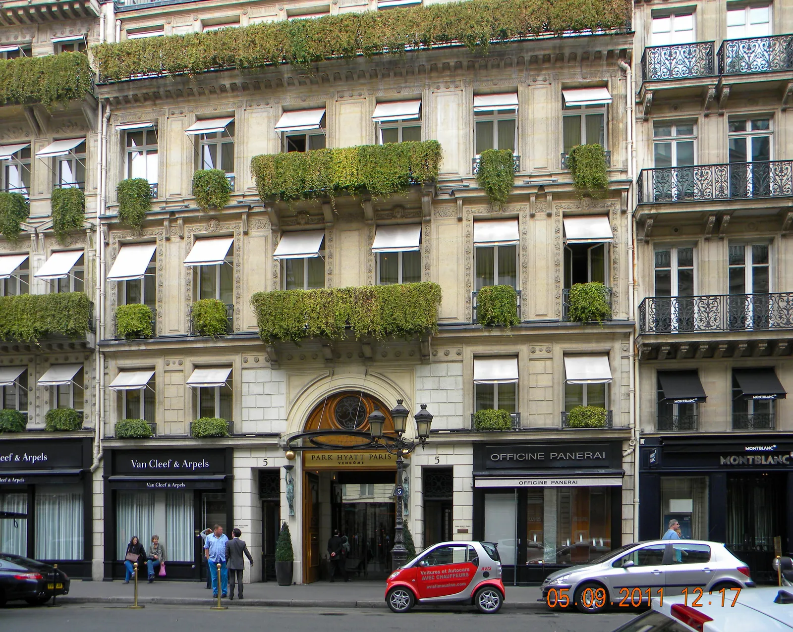 Park Hyatt Paris-Vendome, Paris
