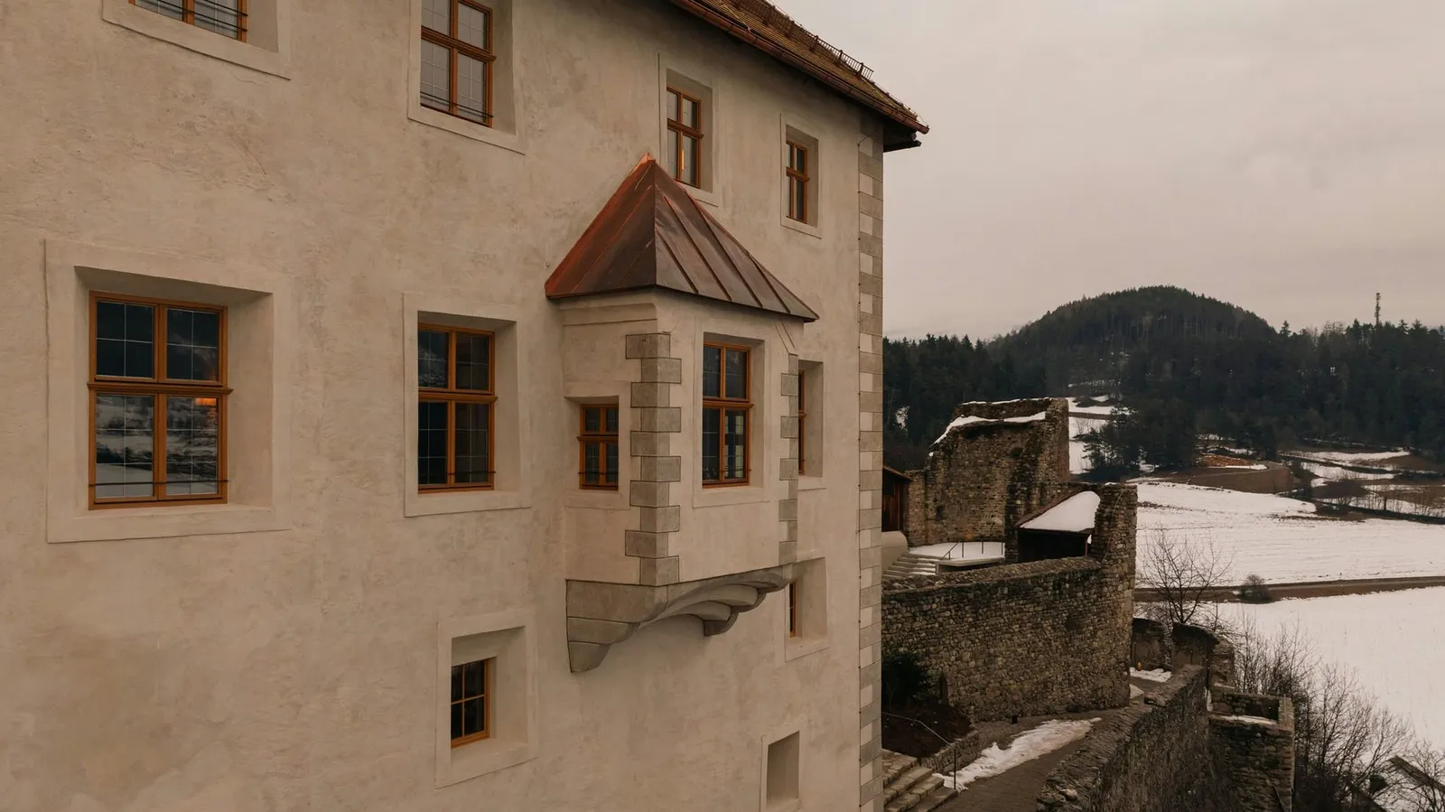 Castel Badia — Exterior, San Lorenzo di Sebato