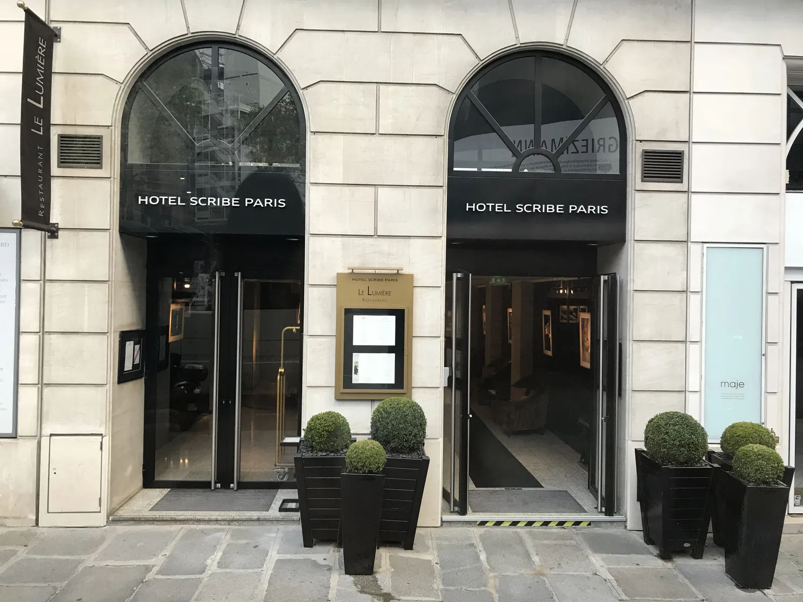 Sofitel Le Scribe Paris Opera — Exterior, Paris