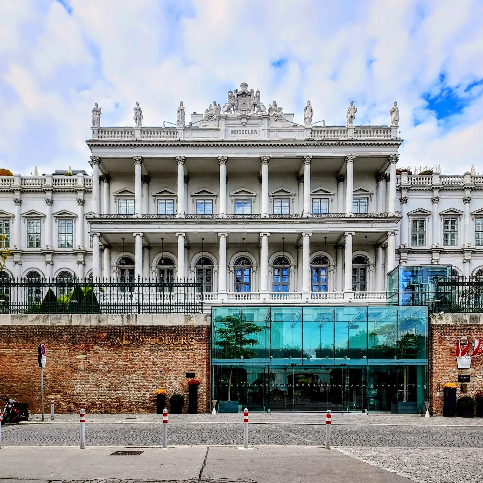 Palais Coburg — Exterior, Vienna