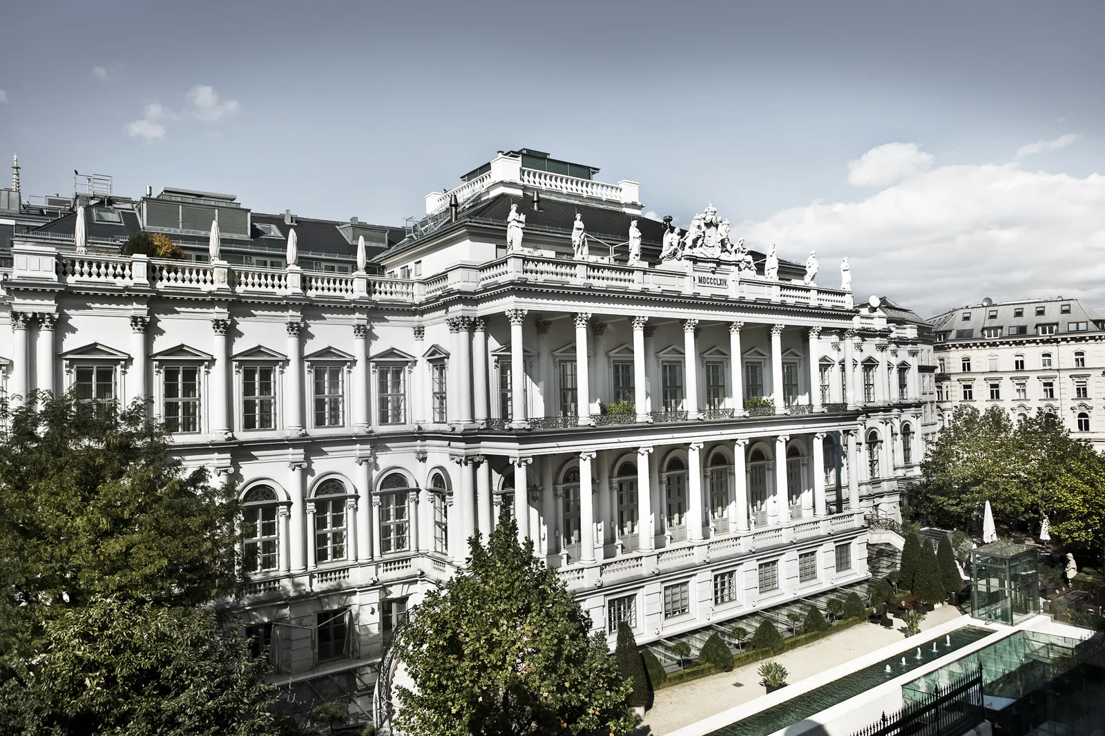 Palais Coburg — Exterior, Vienna