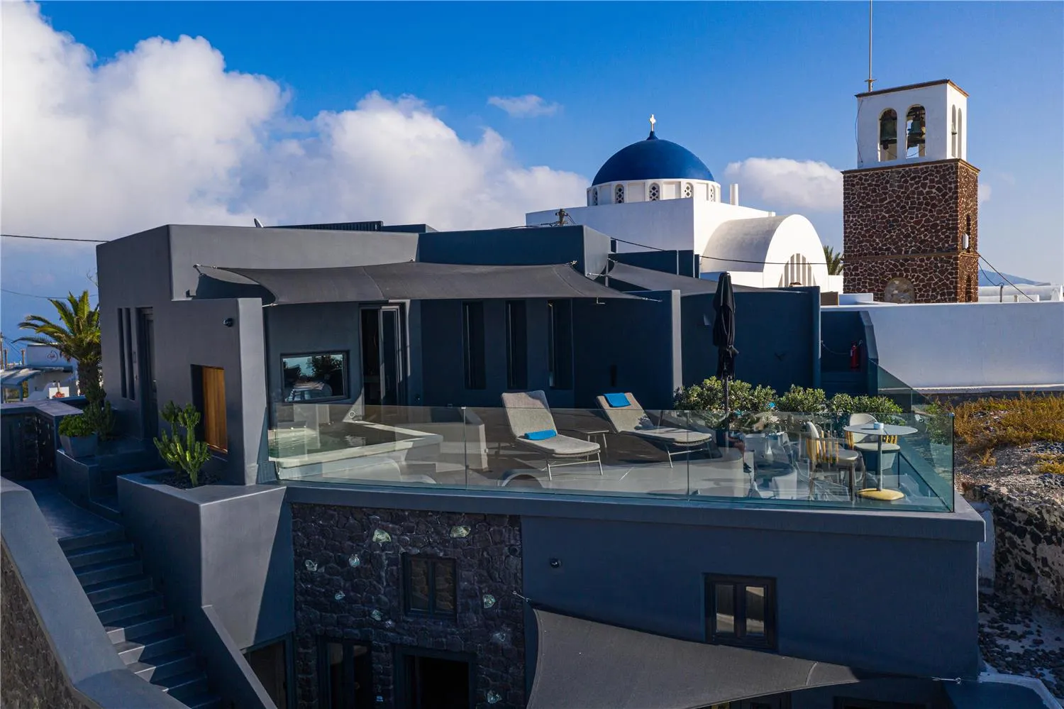 Kivotos Santorini — Exterior, Santorini