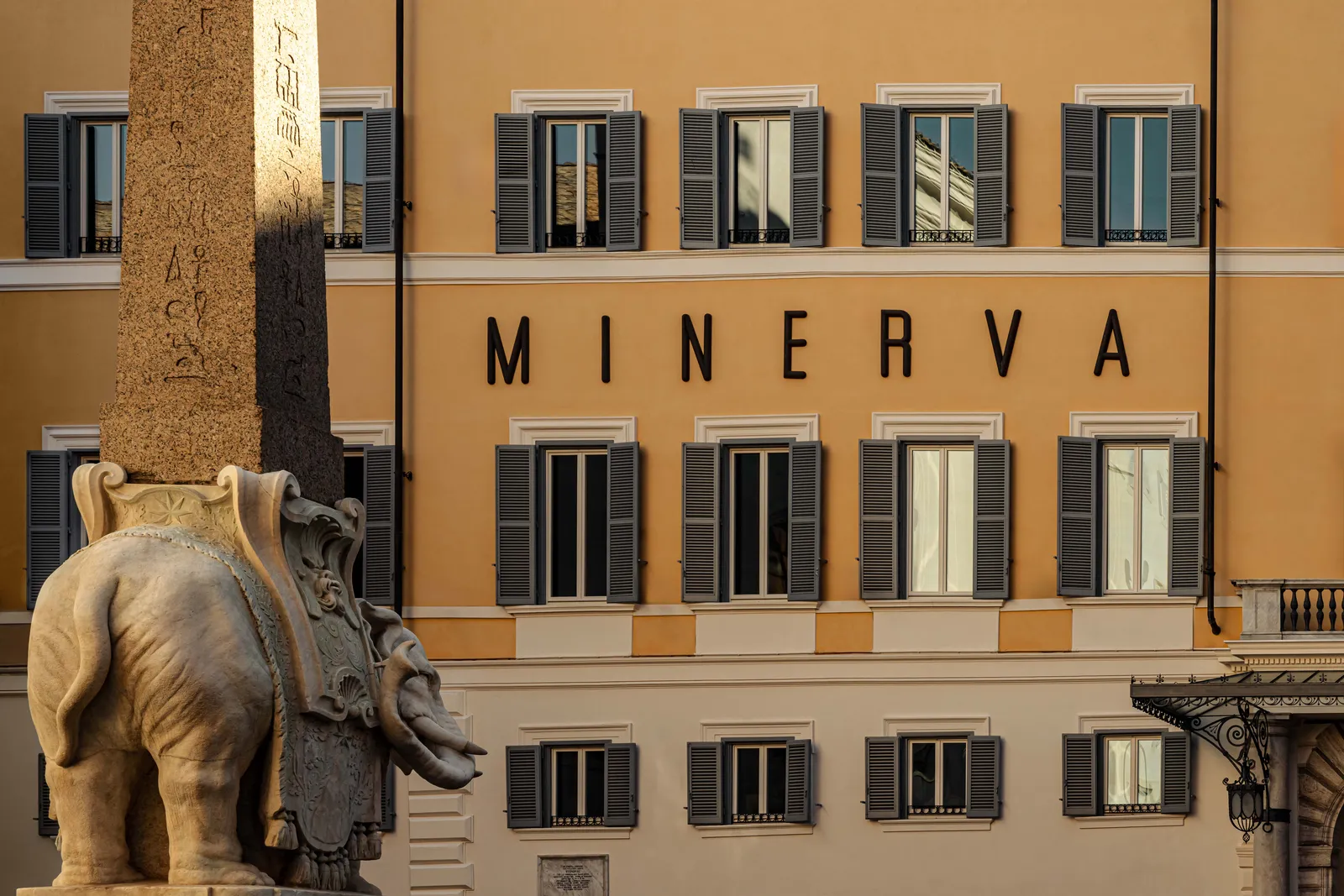Orient Express La Minerva — Exterior, Rome